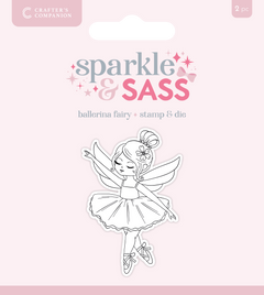 Crafters Companion Stamp & Die - Ballerina Fairy-1