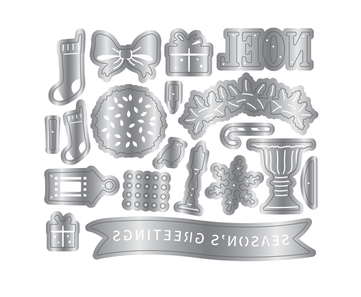 Crafter's Companion Metal Die - Christmas Accessories-2