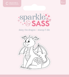 Crafters Companion Stamp & Die - Daisy the Dragon -1