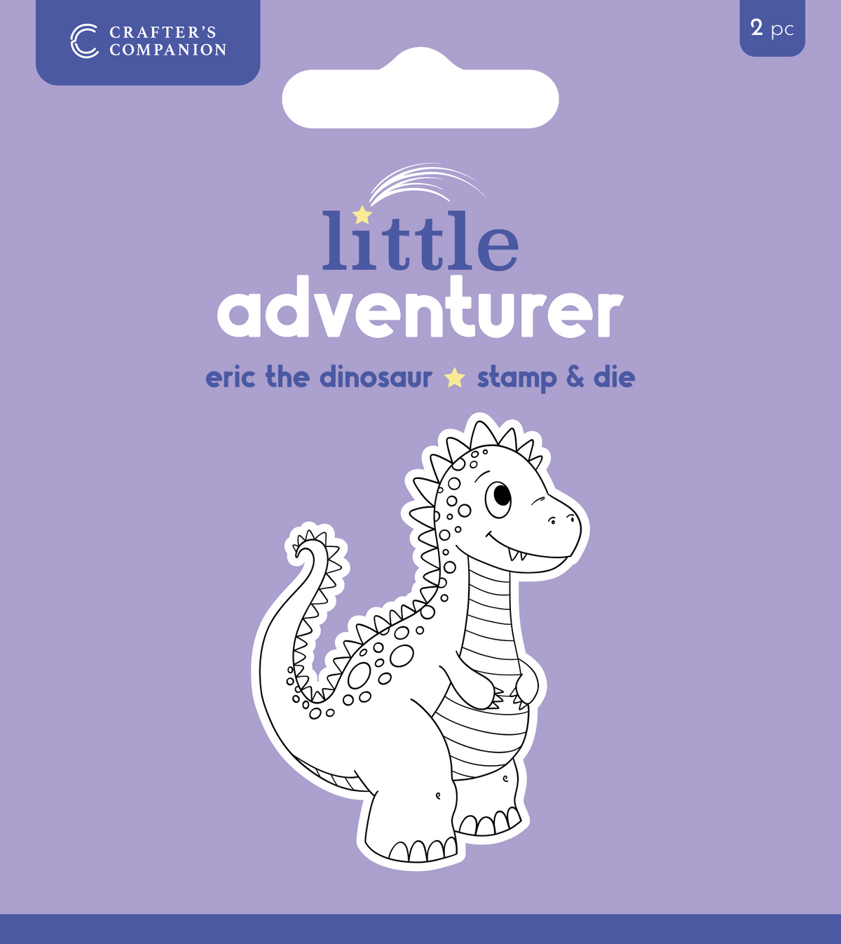 Crafters Companion Stamp & Die - Eric the Dinosaur-1