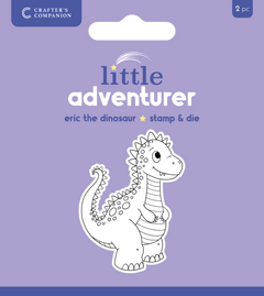 Crafters Companion Stamp & Die - Eric the Dinosaur-1