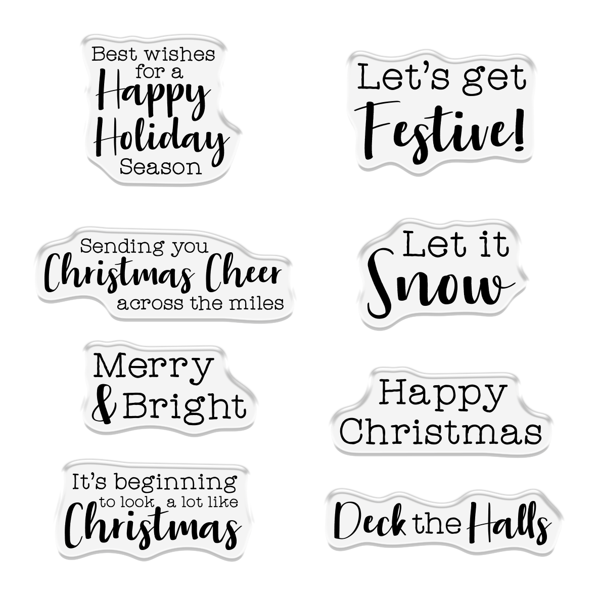 Crafters Companion Stamp & Die - Festive Camper-2