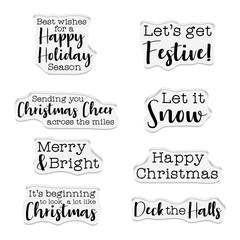 Crafters Companion Stamp & Die - Festive Camper-2