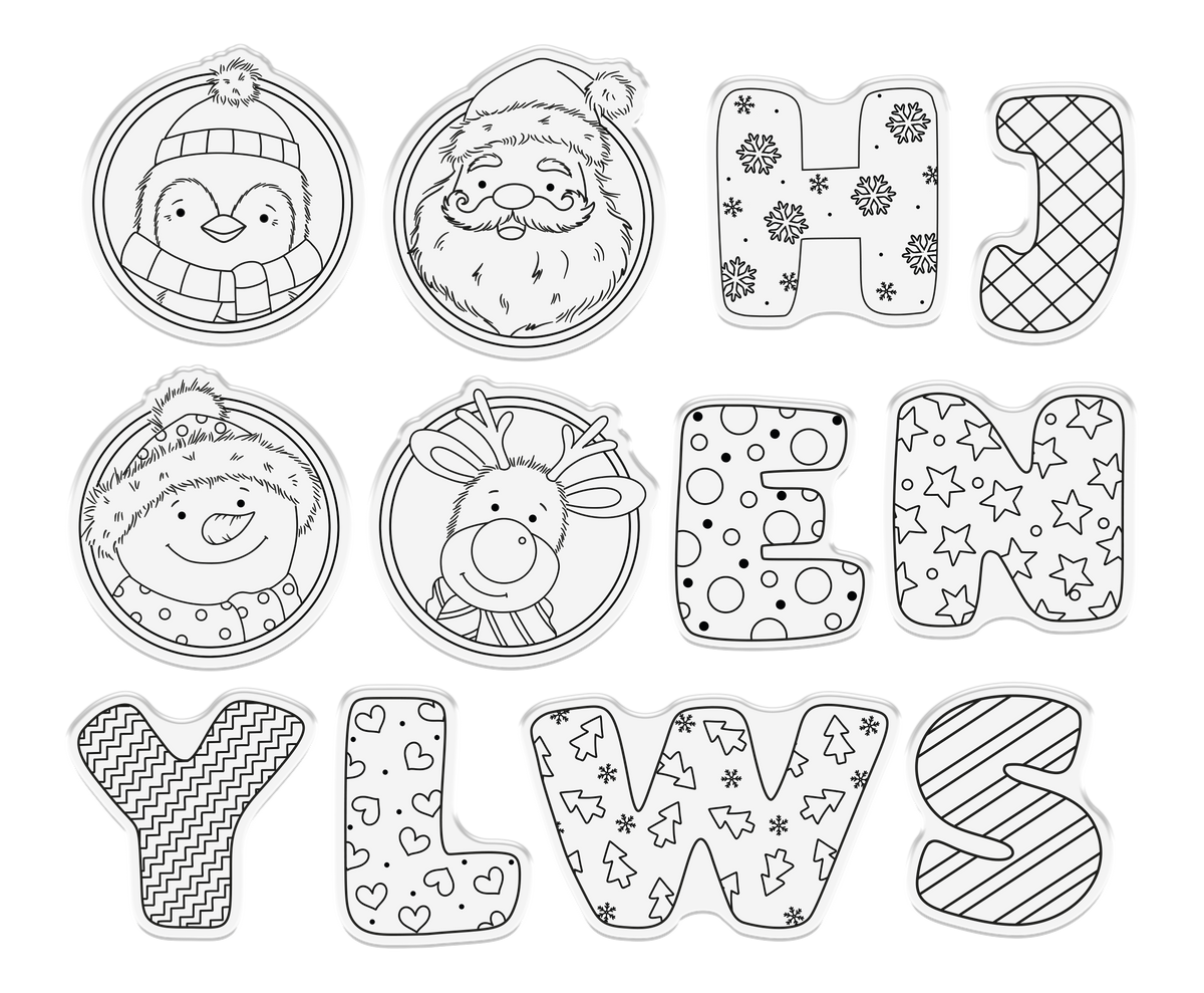 Crafter’s Companion Photopolymer Stamp - O Christmas-2