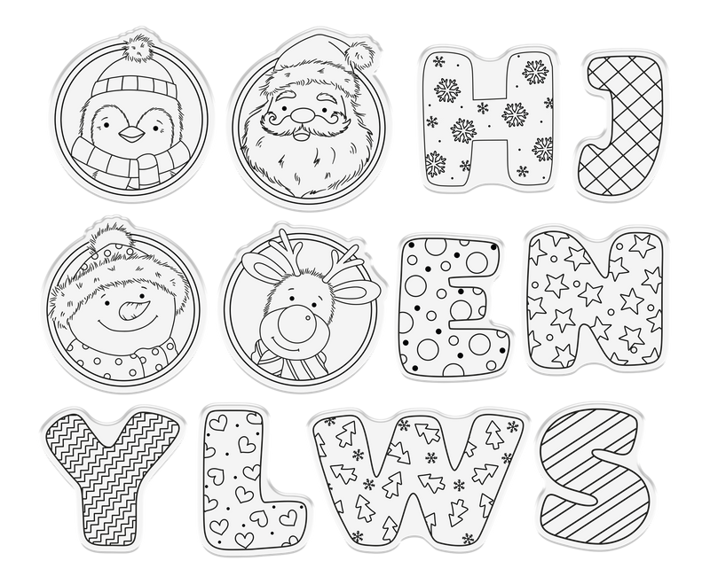 Crafter’s Companion Photopolymer Stamp - O Christmas-2