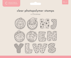 Crafter’s Companion Photopolymer Stamp - O Christmas-1