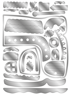 Crafters Companion Stamp & Die - Santa's Boot-3
