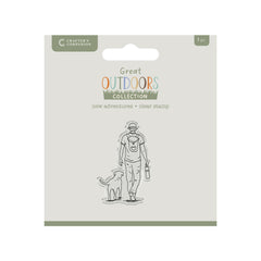 Crafters Companion The Great Outdoors Clear Acrylic Stamp Set - New Adventures-1