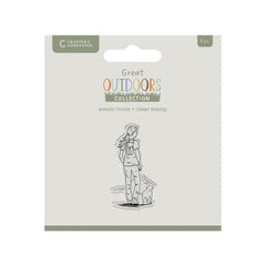 Crafters Companion The Great Outdoors Clear Acrylic Stamp Set - Scenic Route-1