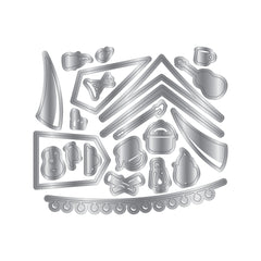 Crafters Companion The Great Outdoors Metal Die Set - Around the Campfire-2