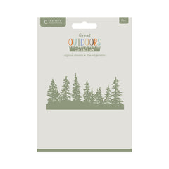 Crafters Companion The Great Outdoors Metal Die Edge’able - Alpine Charm-1