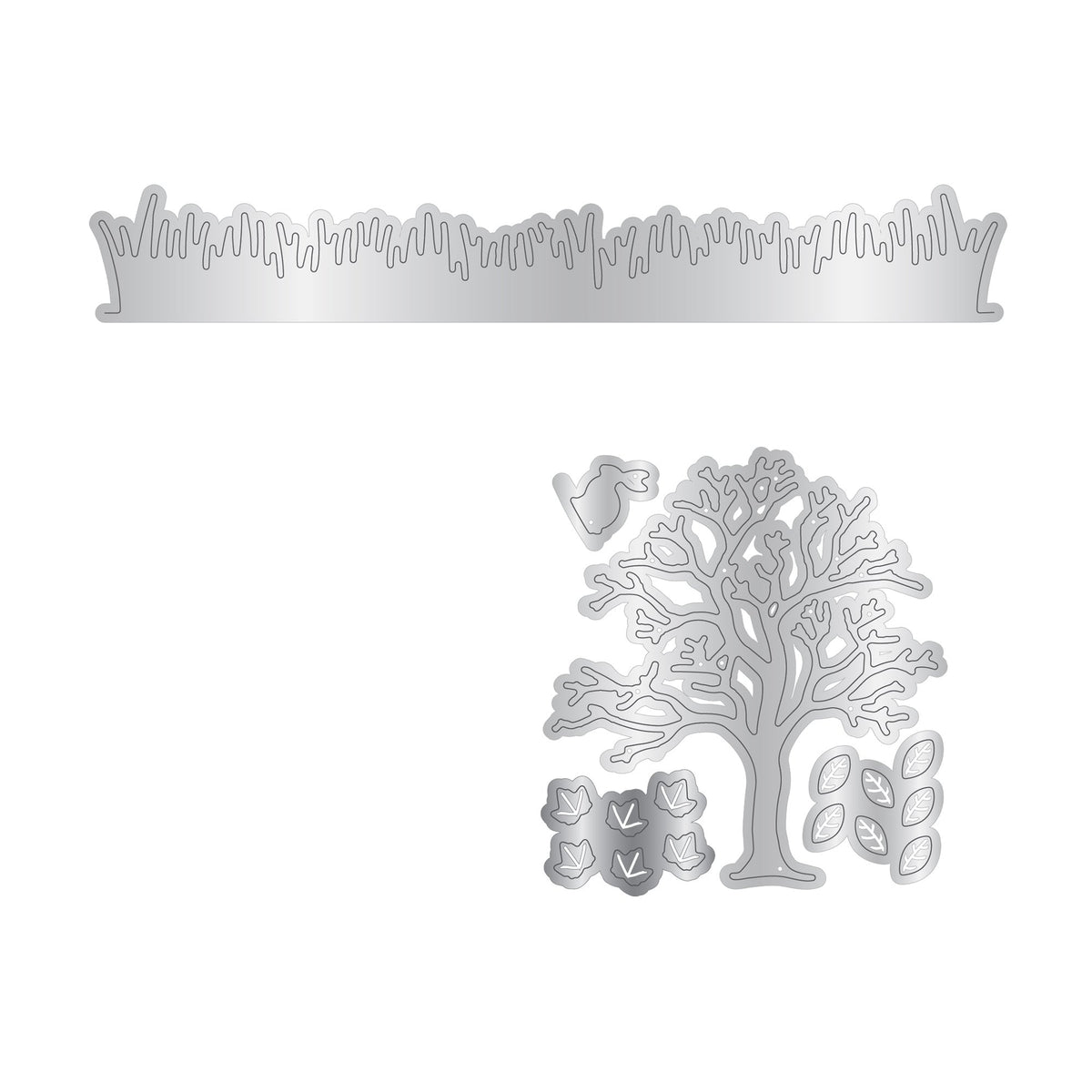 Troquel metálico Edge’able The Great Outdoors de Crafters Companion - Natures Surroundings-2