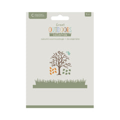Troquel metálico Edge’able The Great Outdoors de Crafters Companion - Natures Surroundings-1