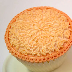 Moule en silicone pour cupcakes dentelle florale-6