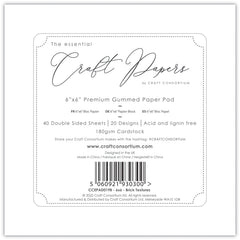 Brick Textures 6x6 Premium Paper Pad-10