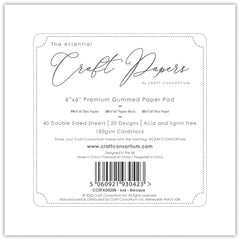 Baroque 6x6 Premium Paper Pad-26