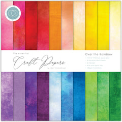 Craft Consortium Over The Rainbow - 12x12 Premium Paper Pad-1