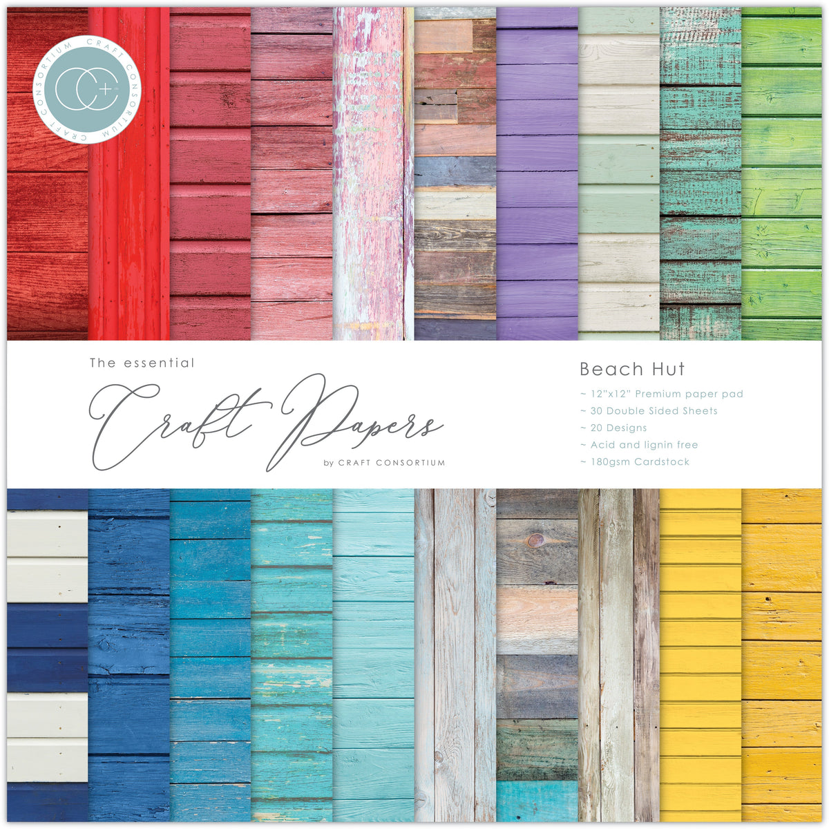 Craft Consortium - Beach Hut - 12x12-1