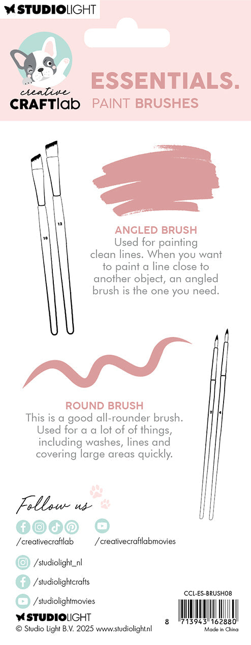 CCL Brushes Set Of 4 Essentials 4 Brushes-2
