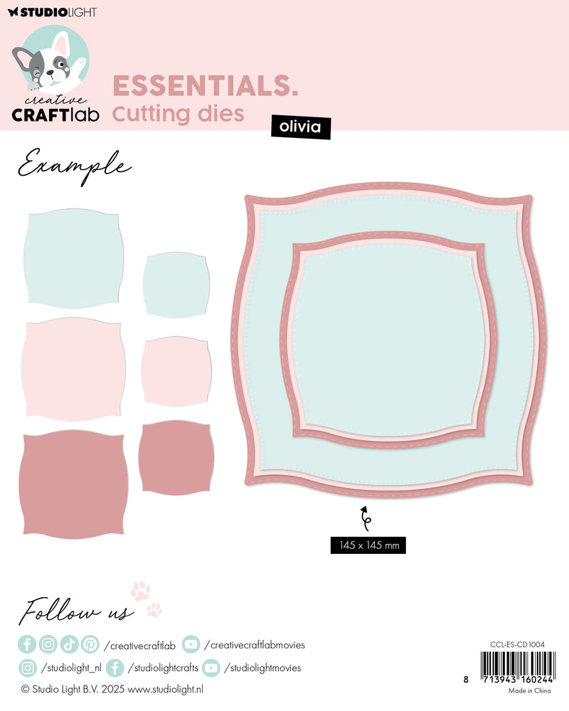 CCL Cutting Die Olivia Essentials 6 Pieces-2