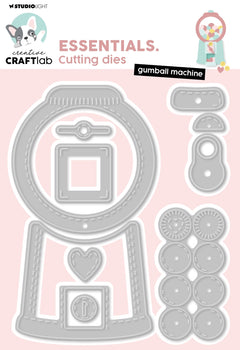 CCL Cutting Die Gumball Machine Essentials 17 Pieces-1