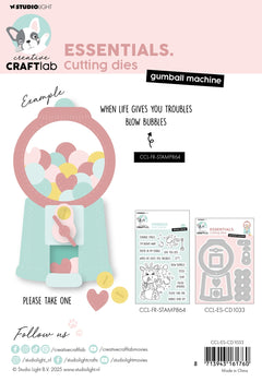 CCL Cutting Die Gumball Machine Essentials 17 Pieces-2