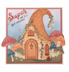 CCL Cutting Die Mushroom House Essentials 9 Pieces-3