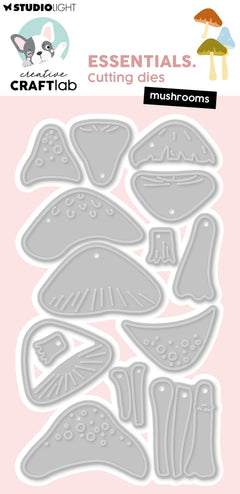 CCL Cutting Die Mushrooms Essentials 14 Pieces-1