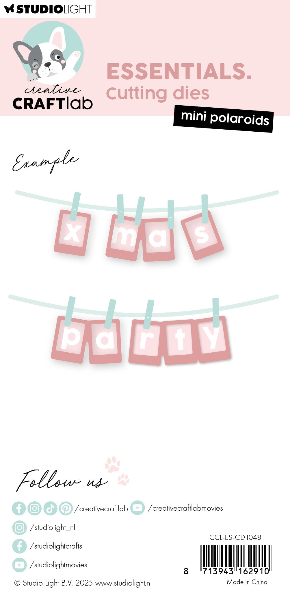 CCL Cutting Die Mini Polaroids Essentials 7 Pieces-2