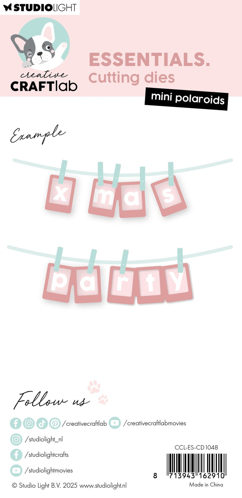CCL Cutting Die Mini Polaroids Essentials 7 Pieces-2