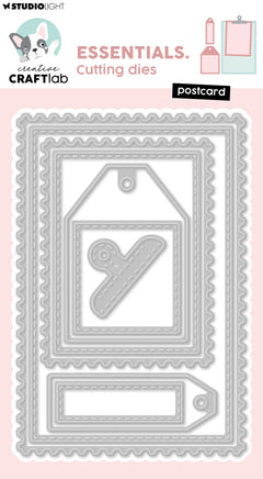 CCL Cutting Die Postcard Essentials 9 Pieces-1