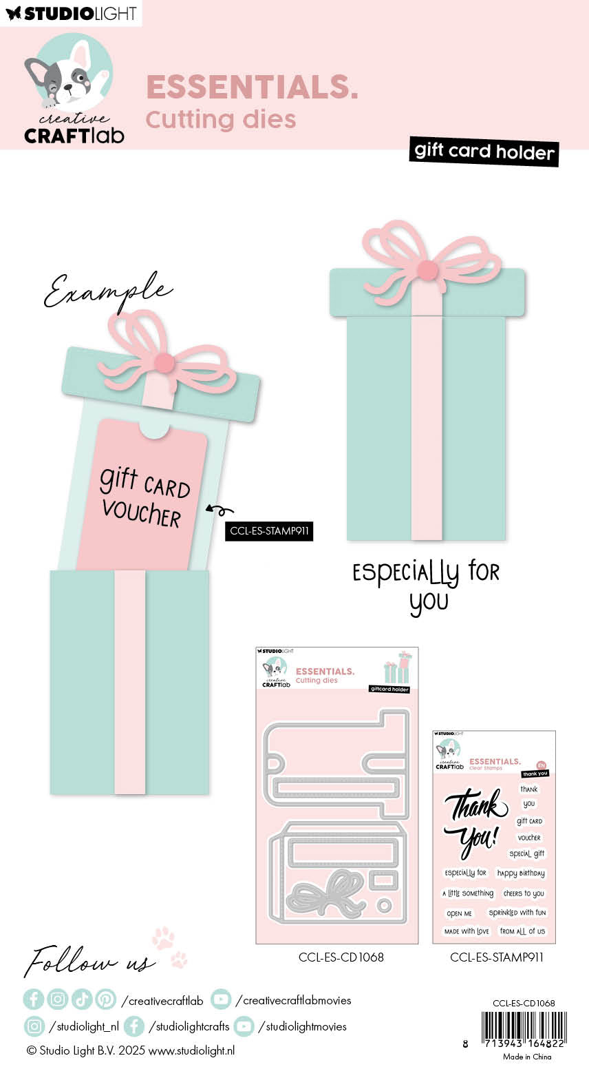 CCL Cutting Die Giftcard Holder Essentials-2
