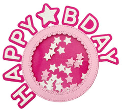CCL Cutting Die Circle Shaker Happy Bday Essentials 164x265x1mm 1 PC nr.159-3