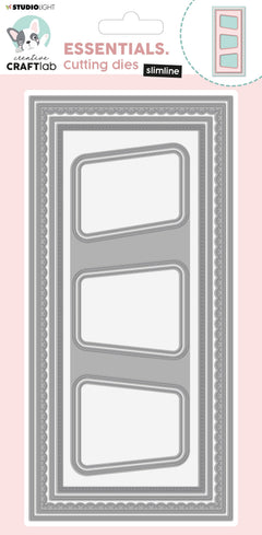 CCL Cutting Die Slimline Essentials 164x265x1mm 1 PC nr.208-1