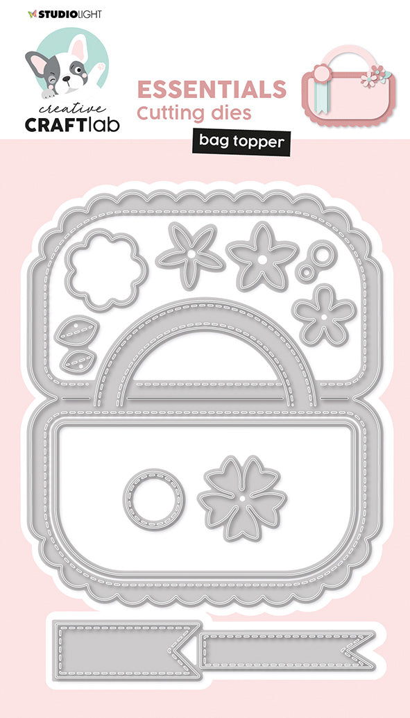CCL Cutting Die Bag Topper Essentials 120x87x1mm 11 PC nr.468-1
