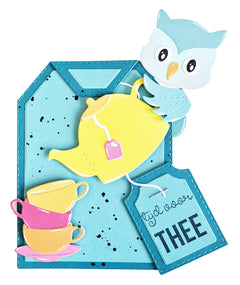 CCL Matrice de découpe Accessoires Tea Friendz 85x128x1mm 10 PC réf.729-2