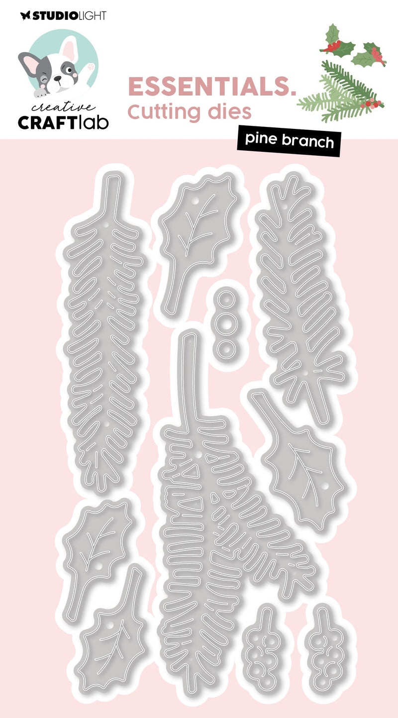 CCL Cutting Die Pine Branch Essentials 10 PC-1