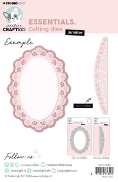 CCL Cutting Die Jennifer Essentials 3 PC-2