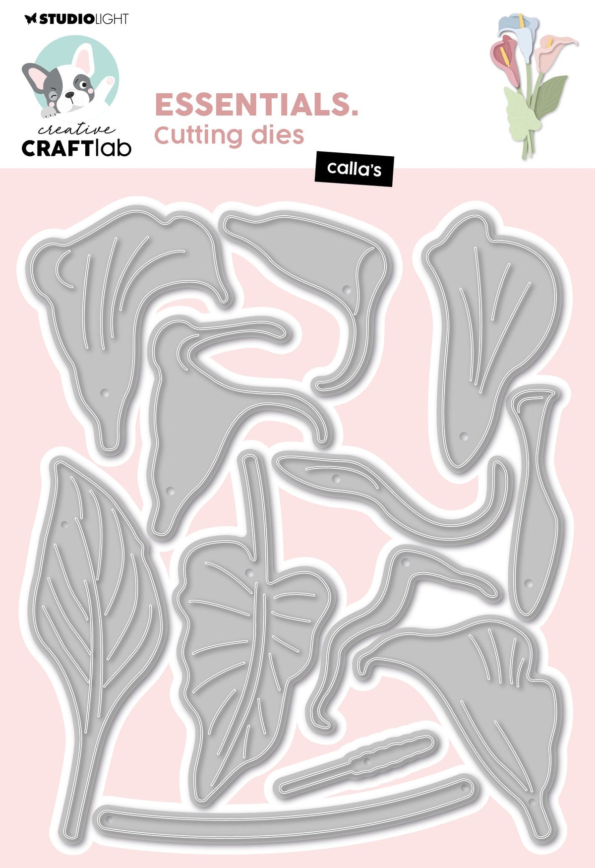 CCL Cutting Die Calla's Essentials 12 PC-1