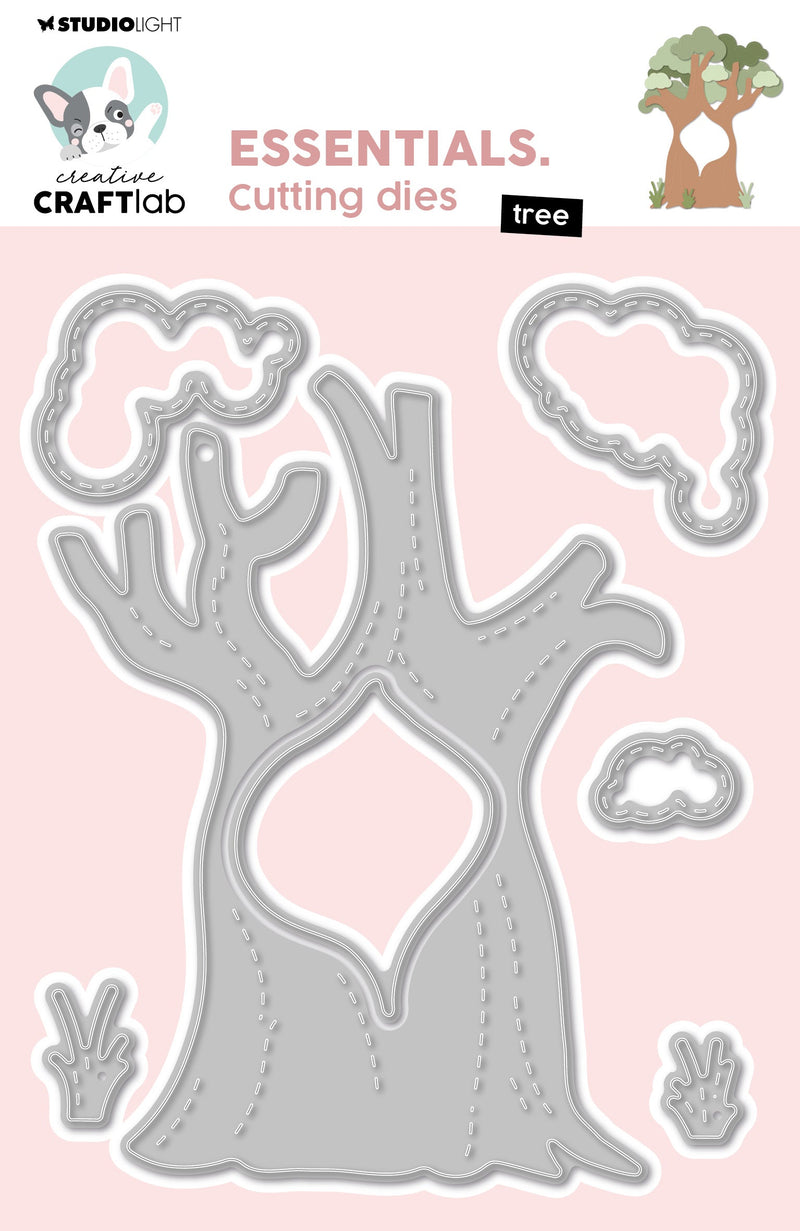 CCL Cutting Die Tree Essentials 7 PC-1