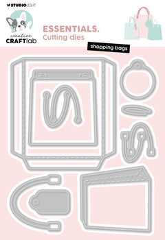 CCL Cutting Die Shopping Bags Essentials 9 PC-1