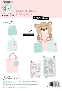 CCL Cutting Die Shopping Bags Essentials 9 PC-2