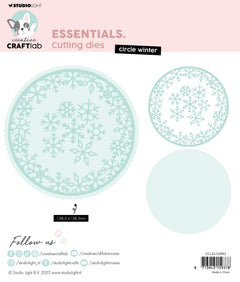 CCL Cutting Die Circle Winter Essentials 141x135x1mm 3 Pieces-2