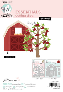 CCL Cutting Die Apple Tree Essentials 4 PC-2