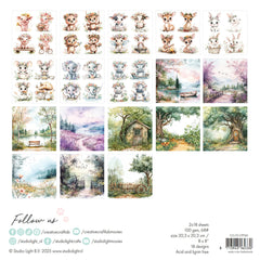 CCL Collage Paper Pad Let Yourself Bloom Essentials 36 Sheets-2