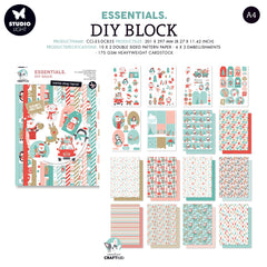 CCL DIY Block Santa Stop Here Essentials 297x210x9mm 32 SH nr.35-2