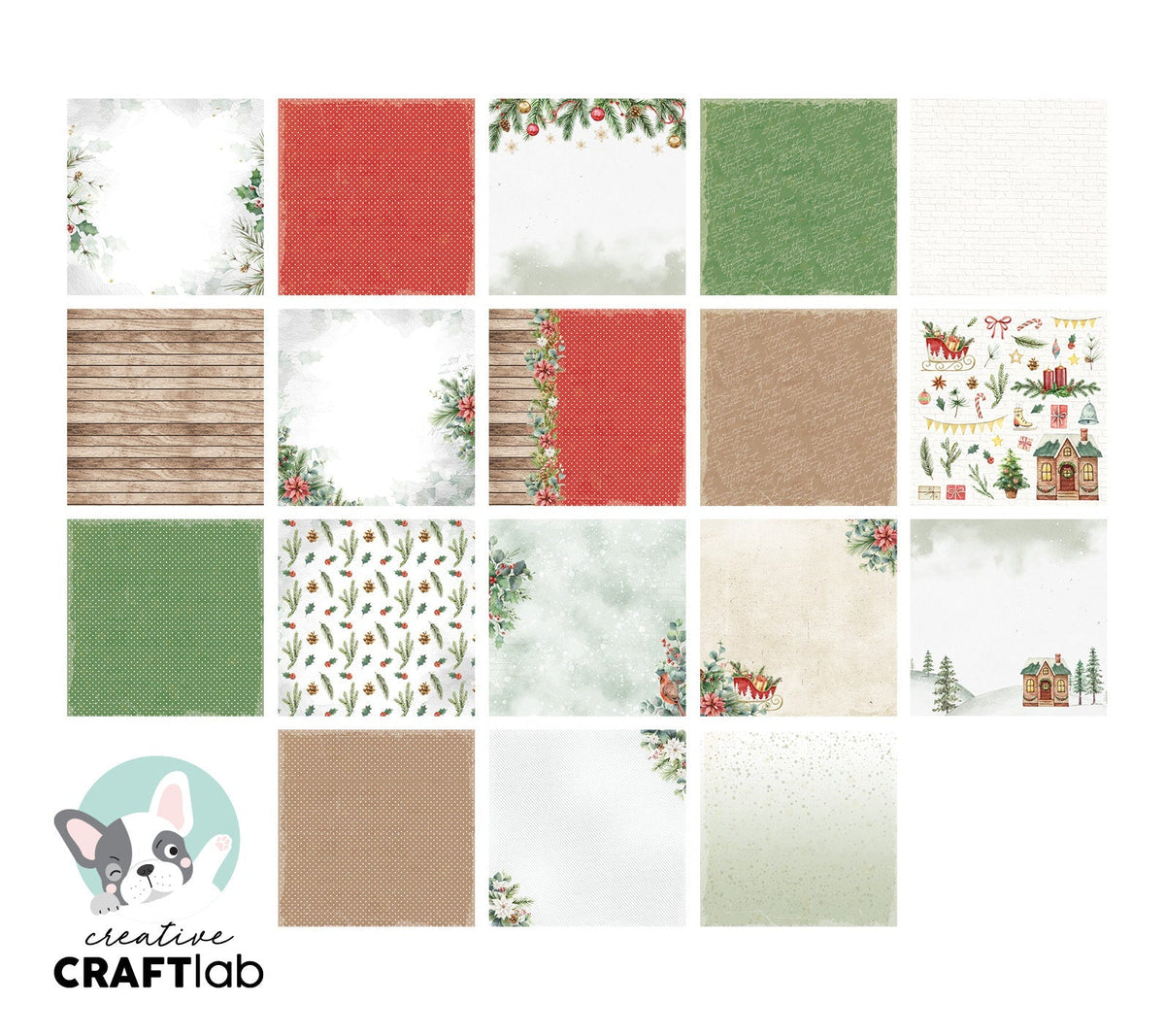 Bloc de papel de diseño CCL A Christmas Story Essentials 36 hojas-3