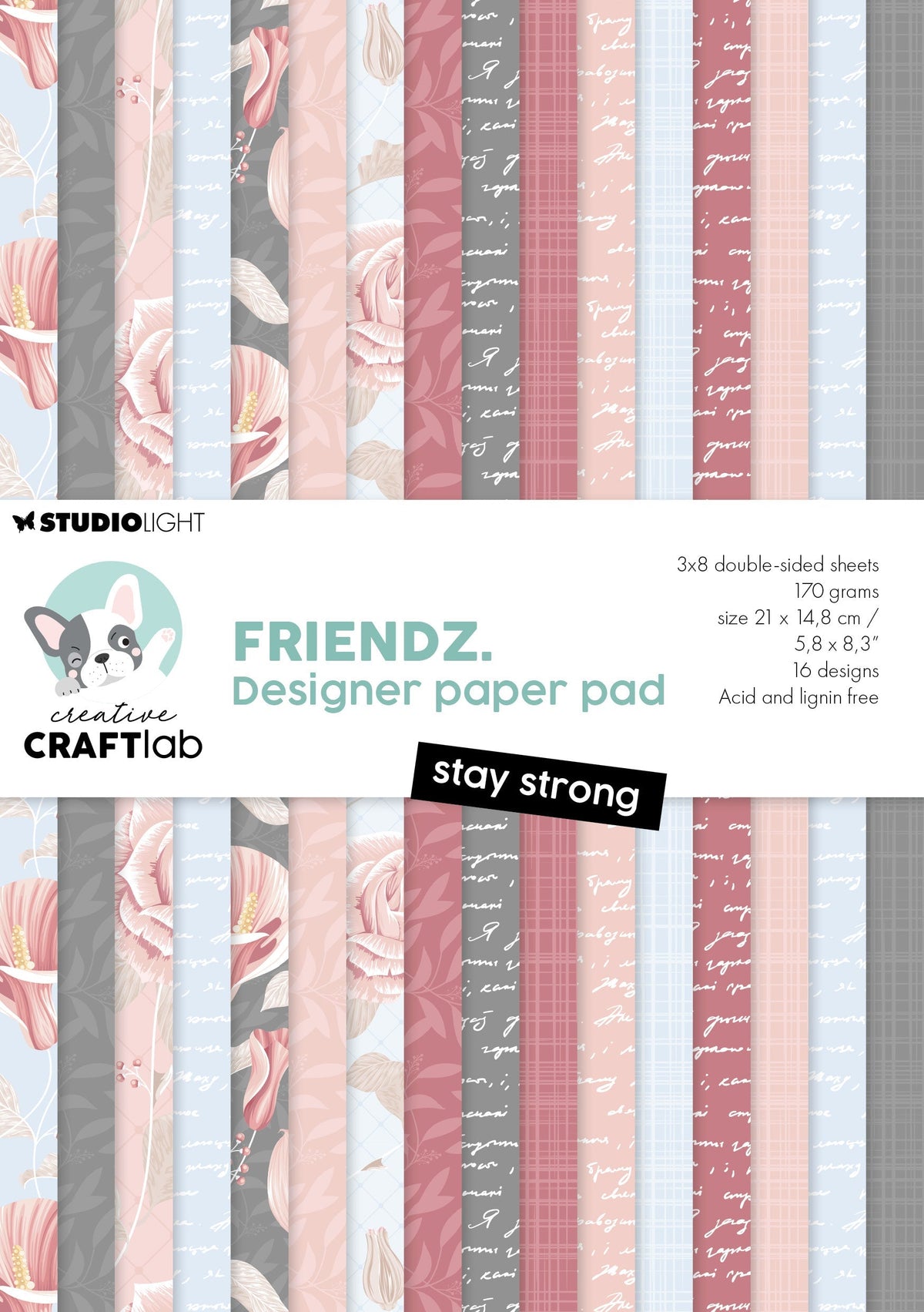 CCL Design Paper Pad Stay Strong Essentials 24 SH-1