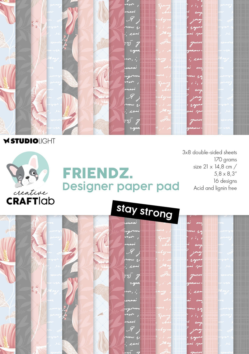 CCL Design Paper Pad Stay Strong Essentials 24 SH-1