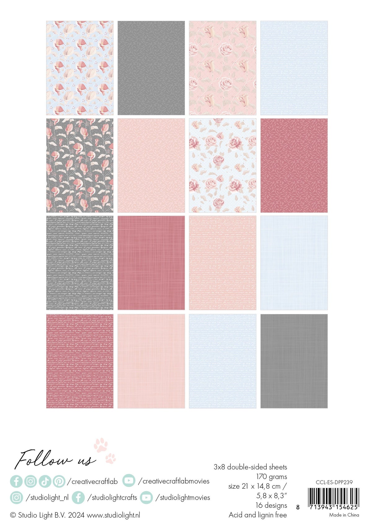 CCL Design Paper Pad Stay Strong Essentials 24 SH-3